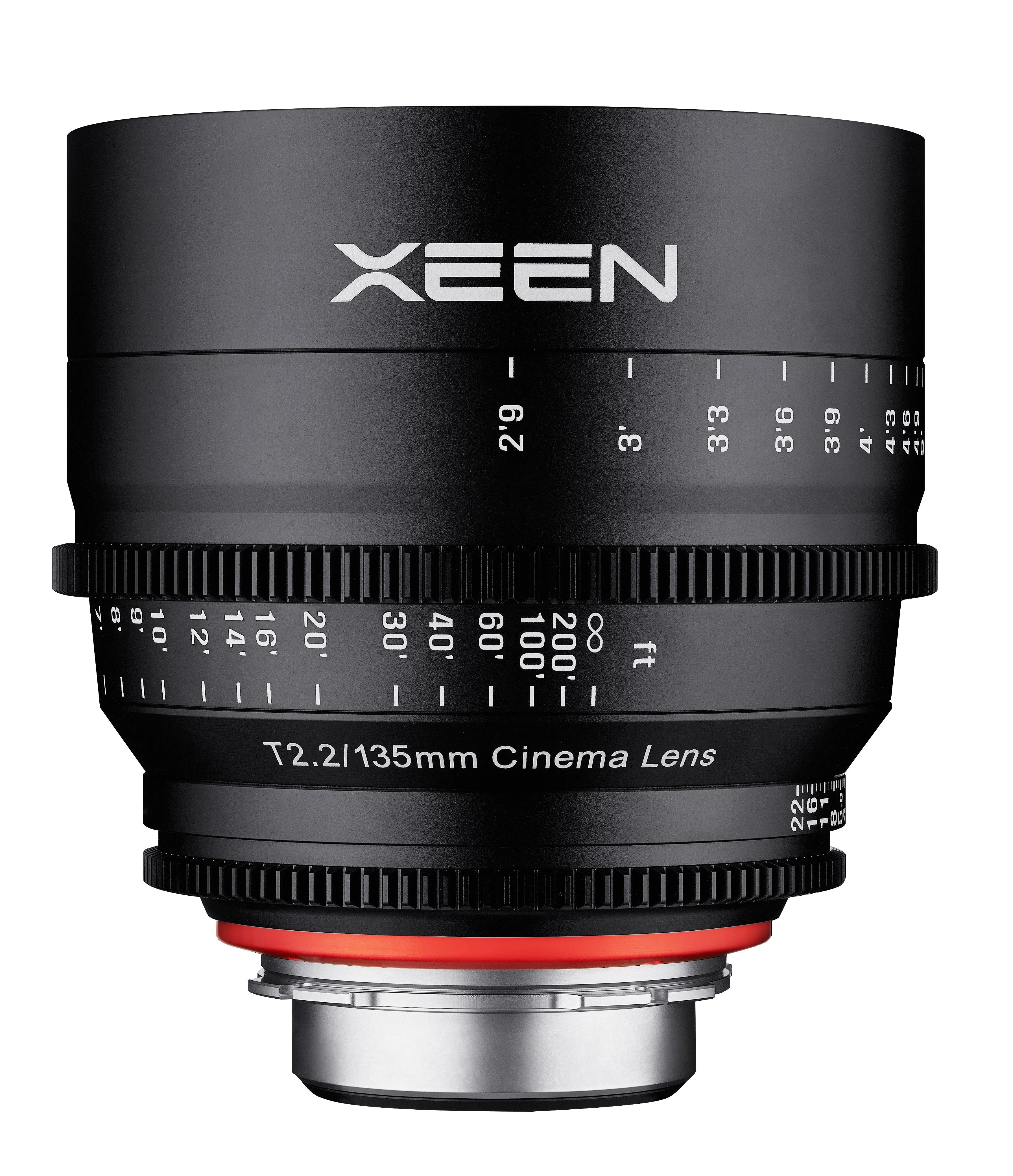 135mm T2.2 Telephoto XEEN Pro Cinema Lens