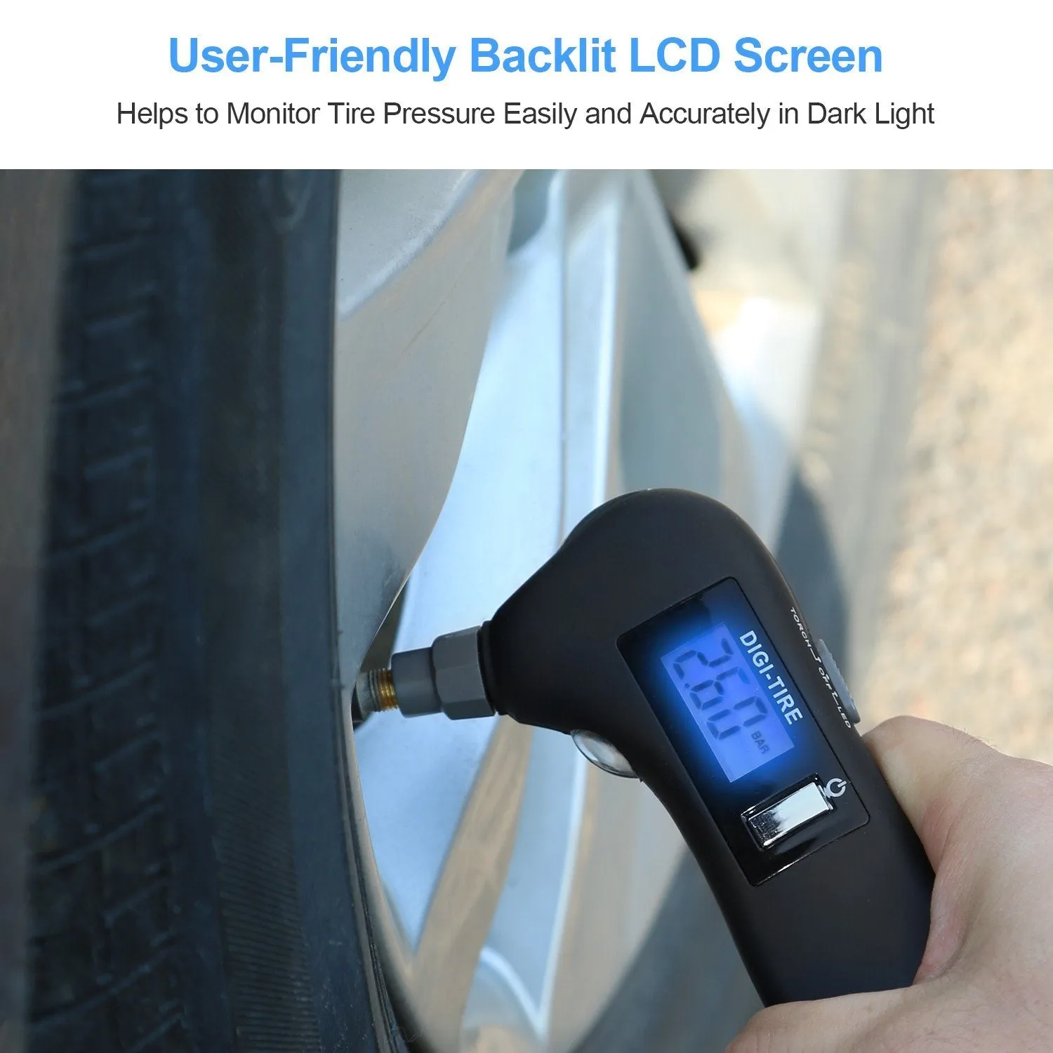 150 PSI Auto Digital Tire Pressure Guage