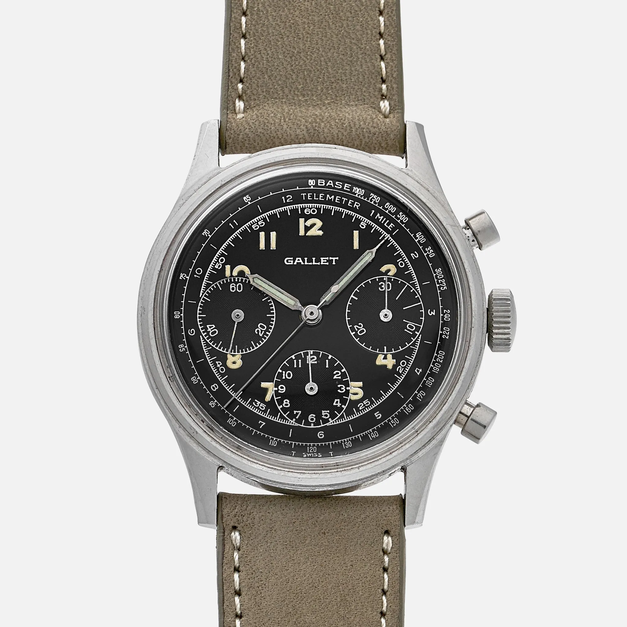 1960s Gallet Multichron 12 'Jim Clark' Chronograph