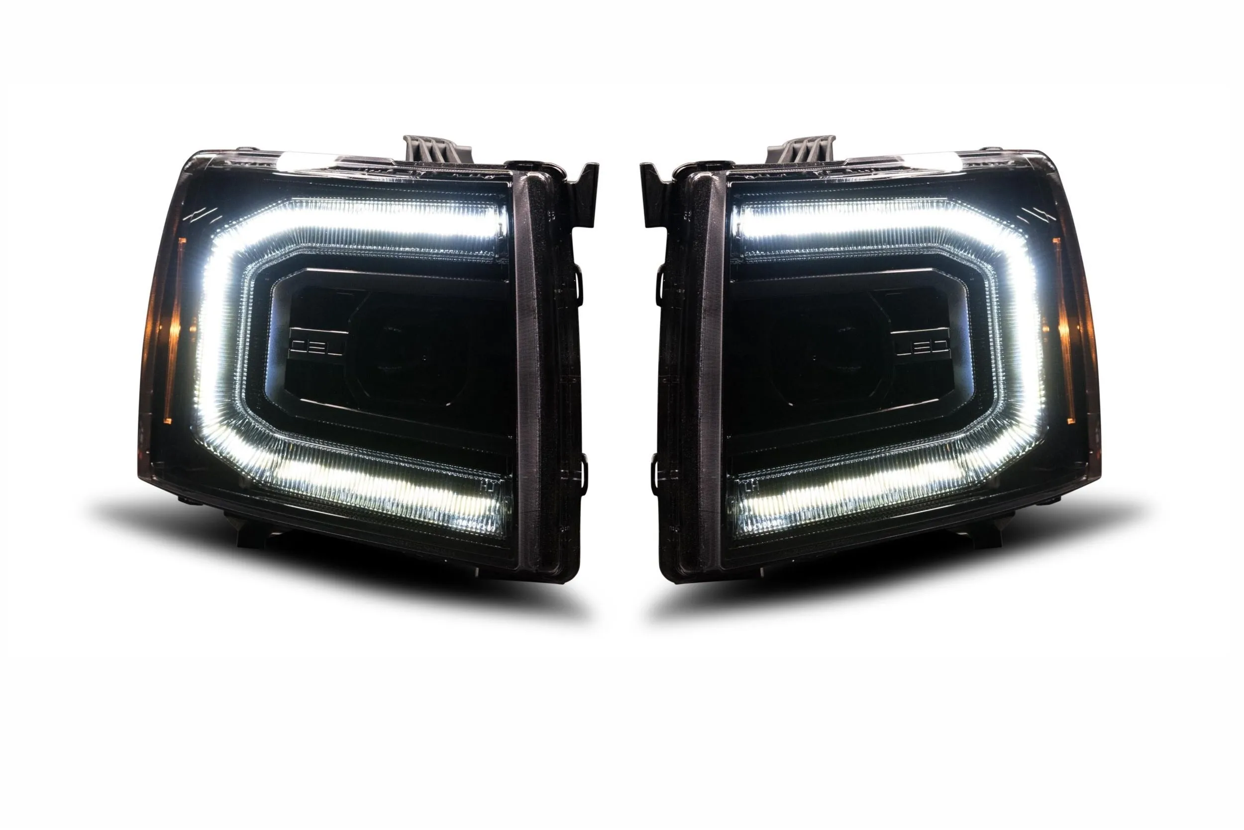 2007-2013 Chevrolet Silverado XB LED Headlights Colormatched