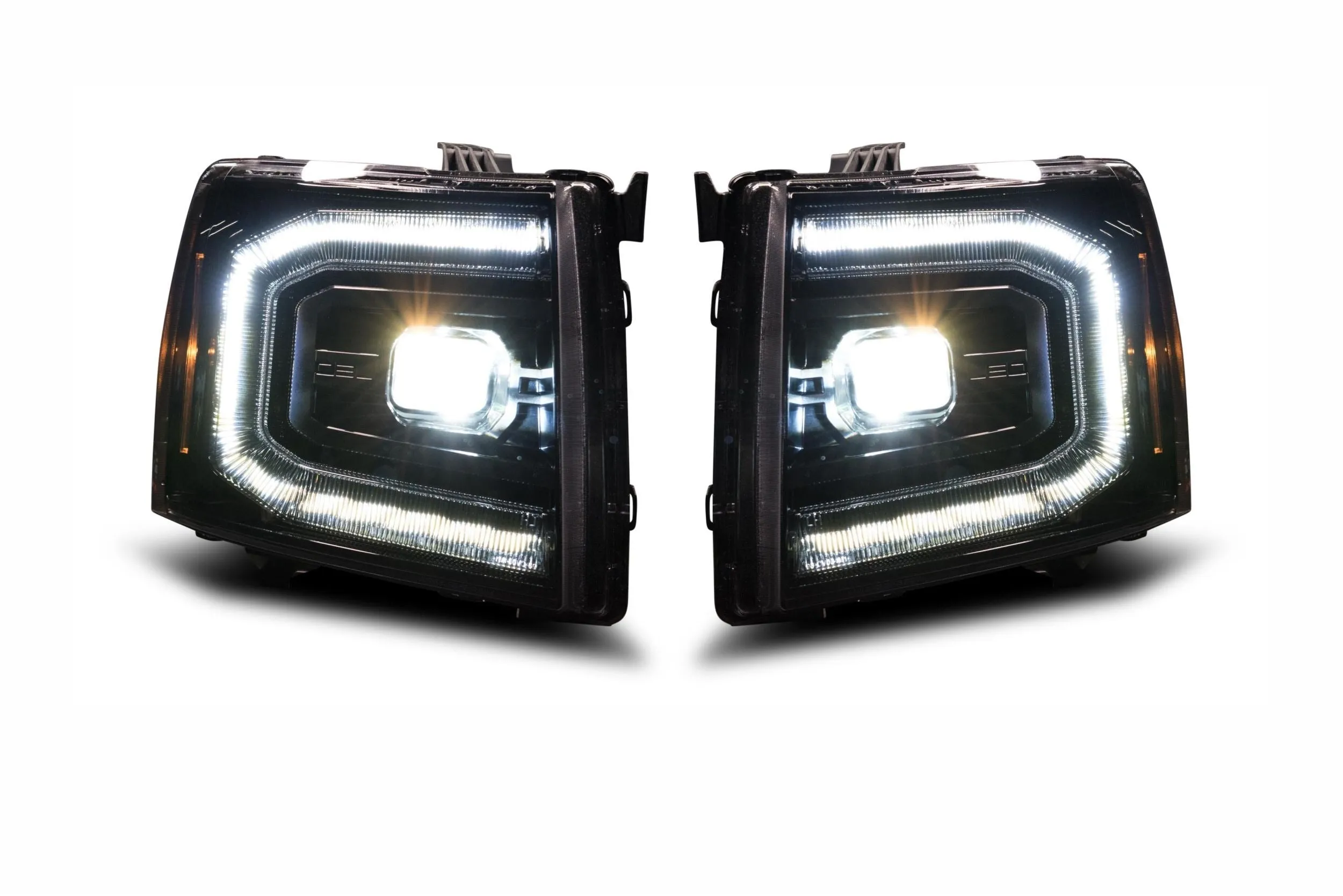 2007-2013 Chevrolet Silverado XB LED Headlights Colormatched