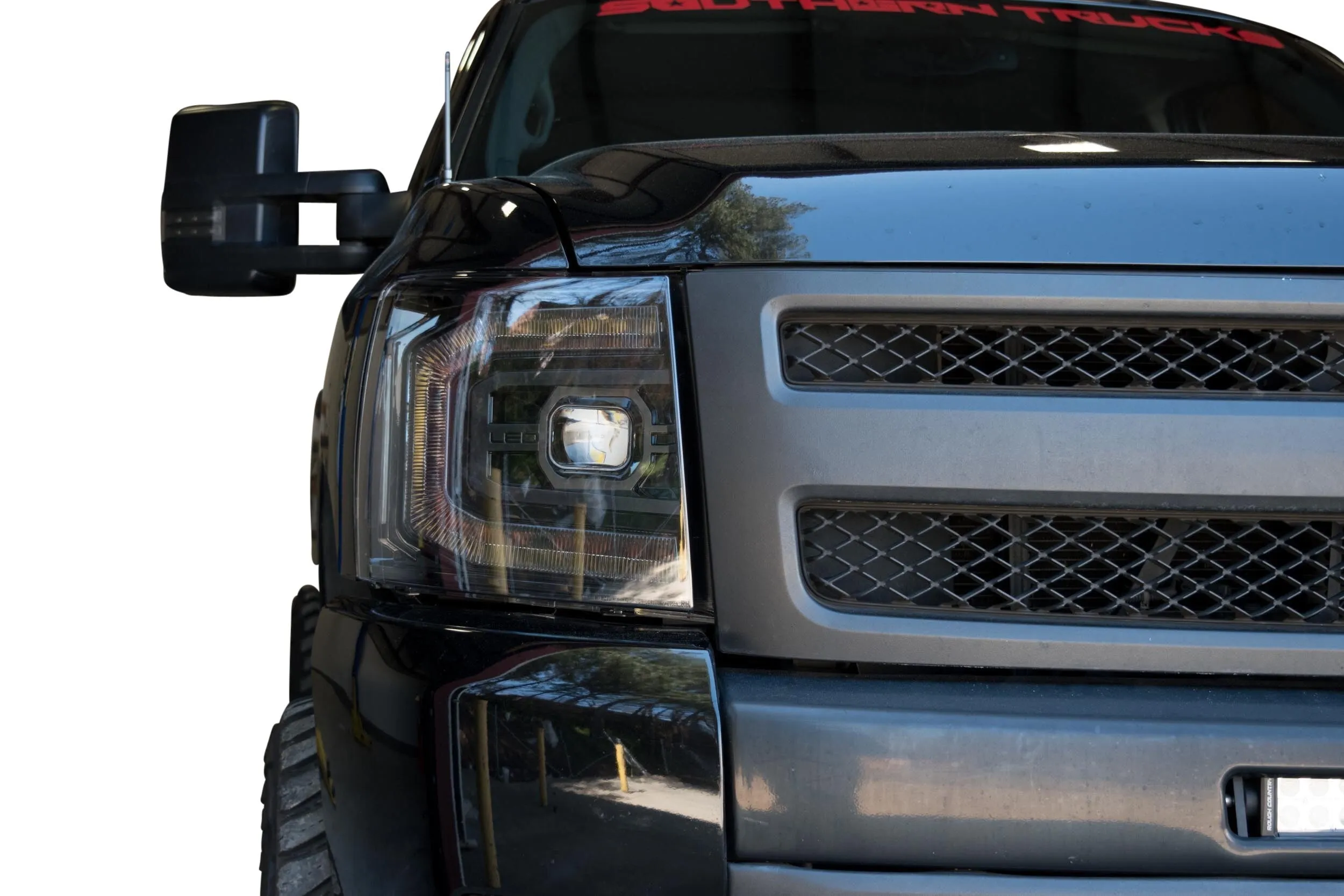 2007-2013 Chevrolet Silverado XB LED Headlights Colormatched