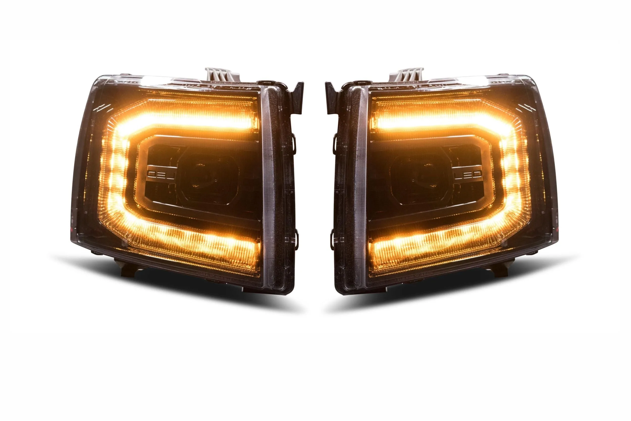 2007-2013 Chevrolet Silverado XB LED Headlights Colormatched