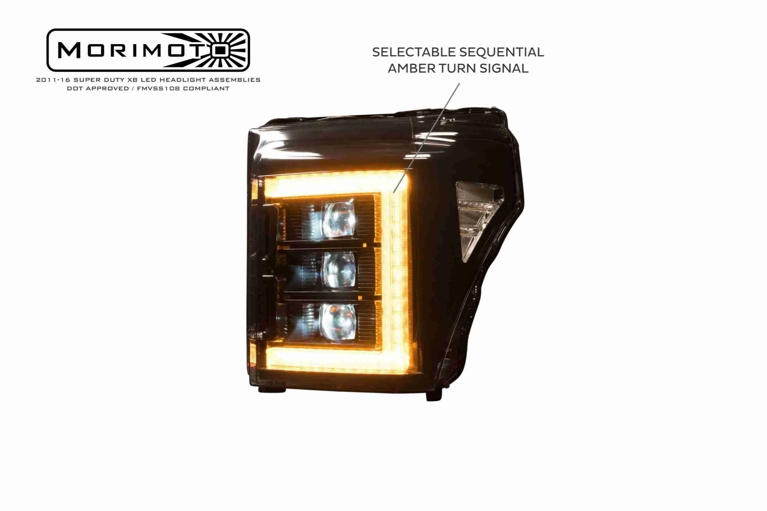 2011-2016 Ford Super Duty XB LED Headlights