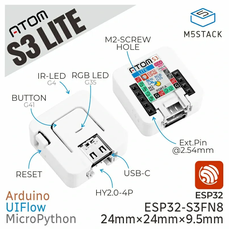 AtomS3 Lite ESP32S3 Dev Kit