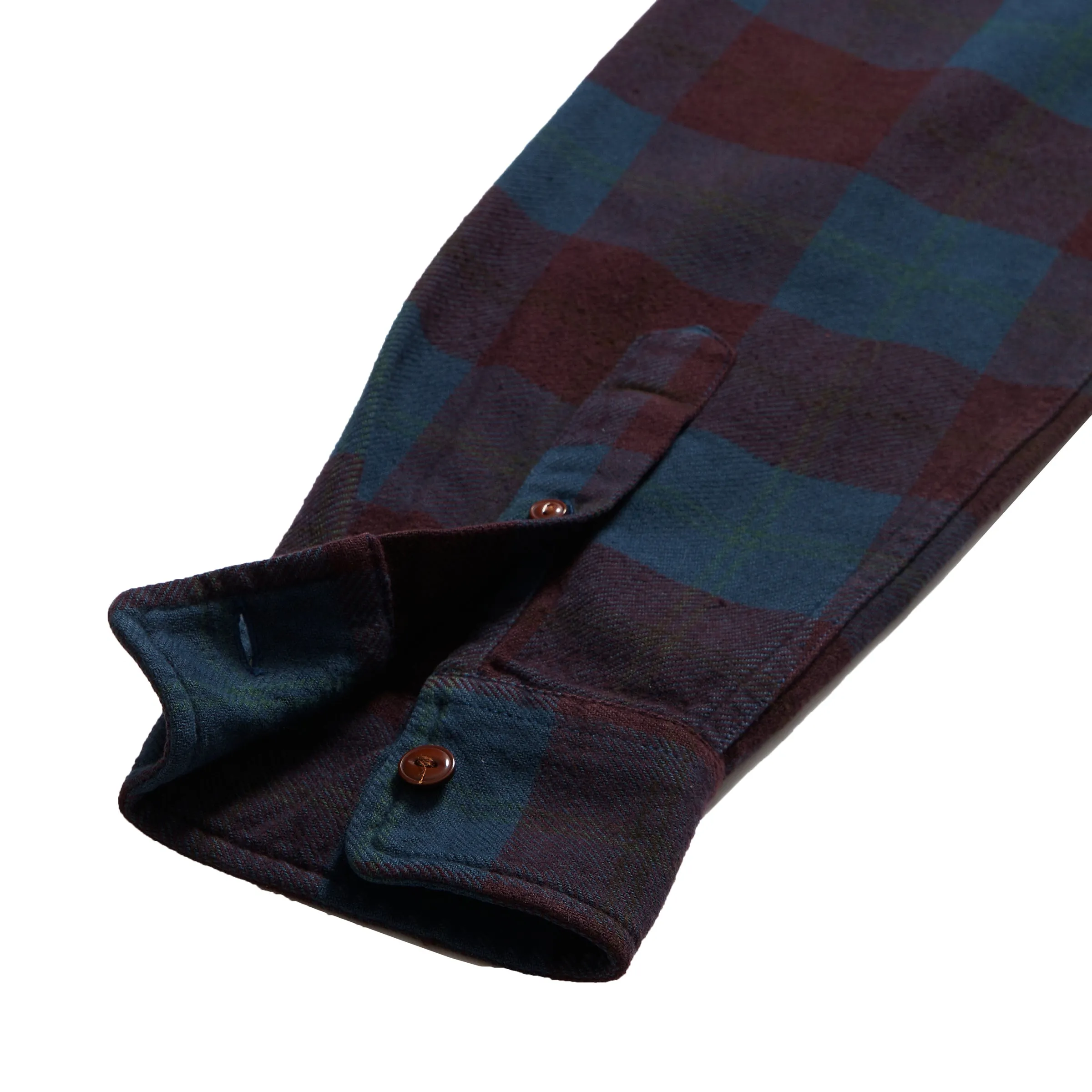 Boseman Heritage Flannel - Burgundy Slate