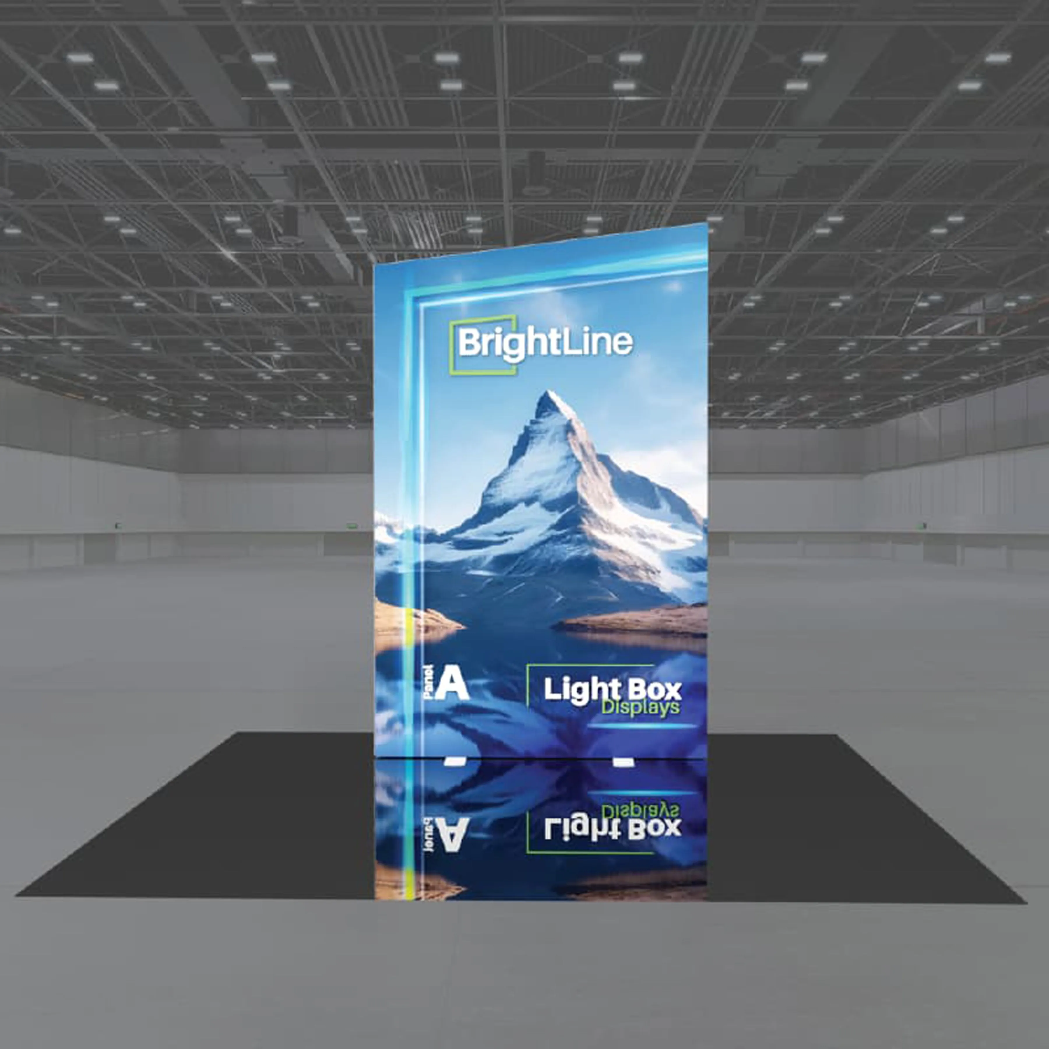 Brightline Angled Banner 89-96"(H) x 60"(W)