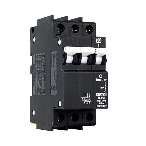 CBi Dual Mount Circuit Breaker C2 3 Pole 6kA - QF-3(13)