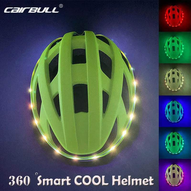 Cycling Helmet Smart Remote Control Turn Signal Light Road Bike Bicycle Helmets In-mold EPS LED Safety Equipment Casco Bicicleta