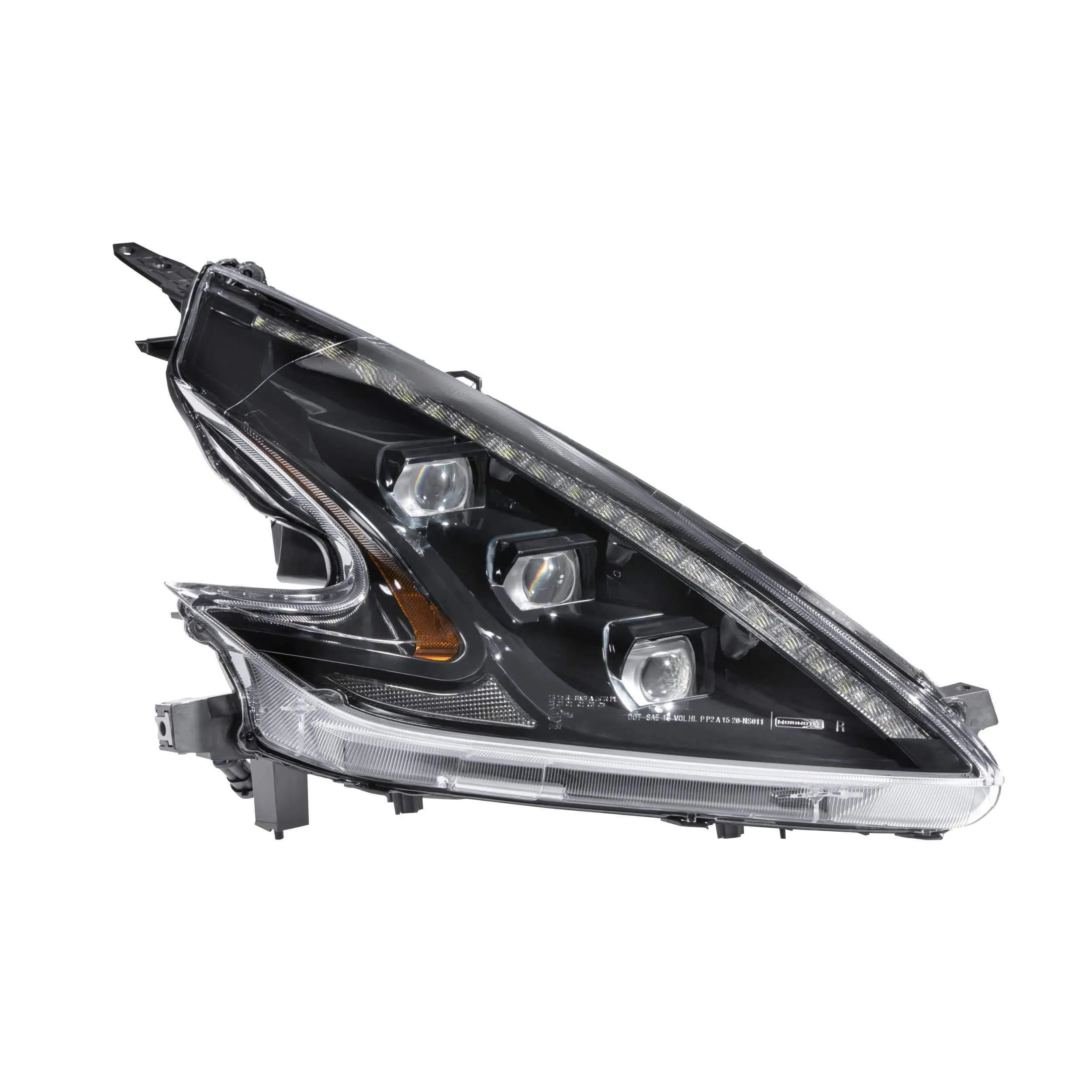 *Discontinued* 2009-2020 Nissan 370Z XB LED RHD Black Headlights (LF474-RHD)