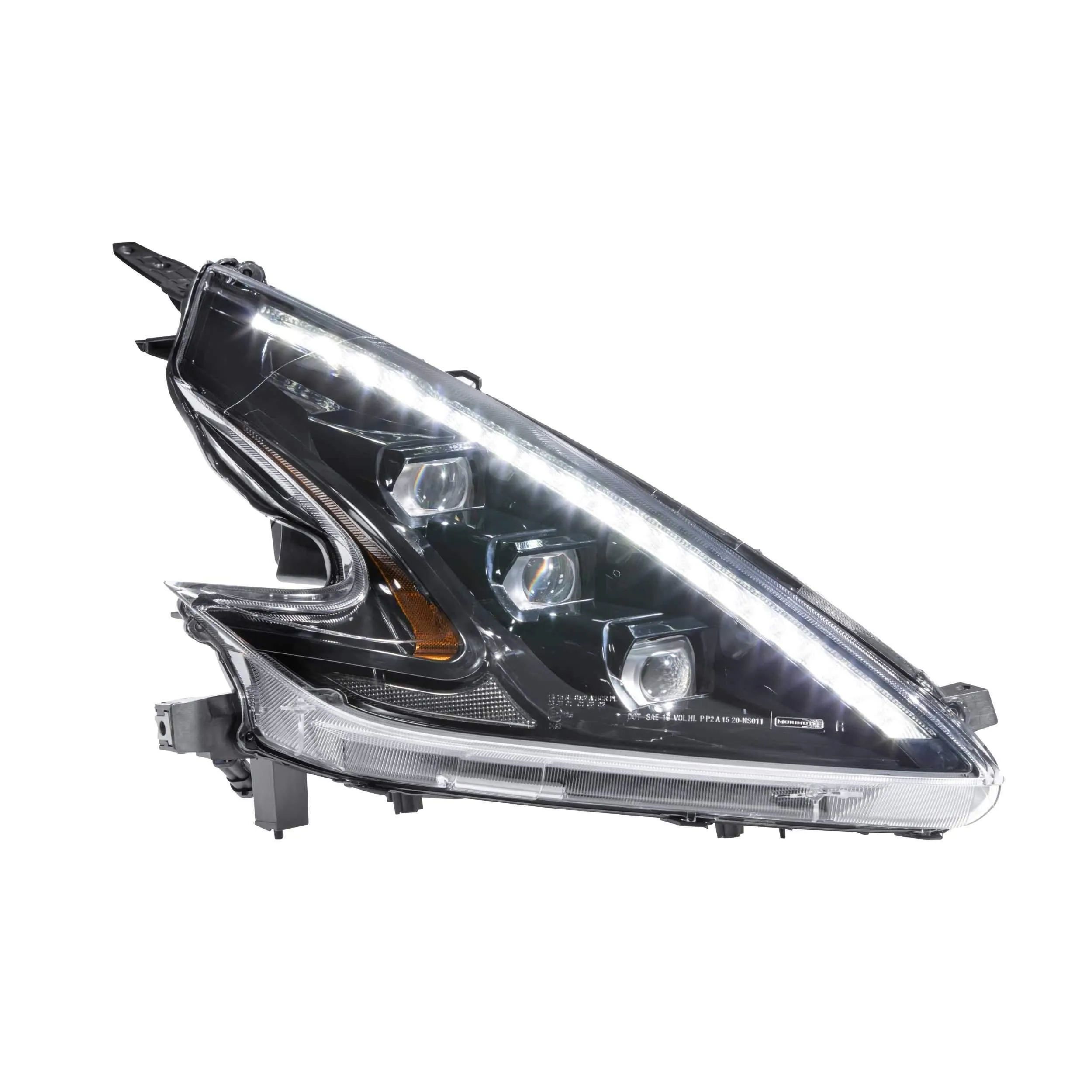 *Discontinued* 2009-2020 Nissan 370Z XB LED RHD Black Headlights (LF474-RHD)