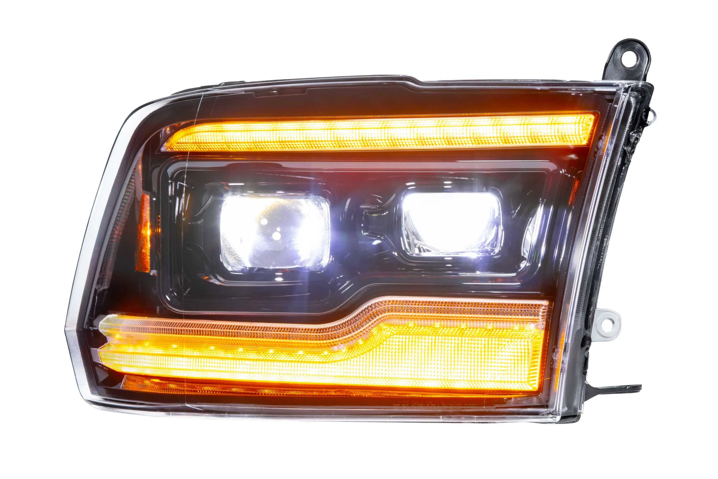 Dodge Ram (09-18): XB LED Headlights Amber DRL