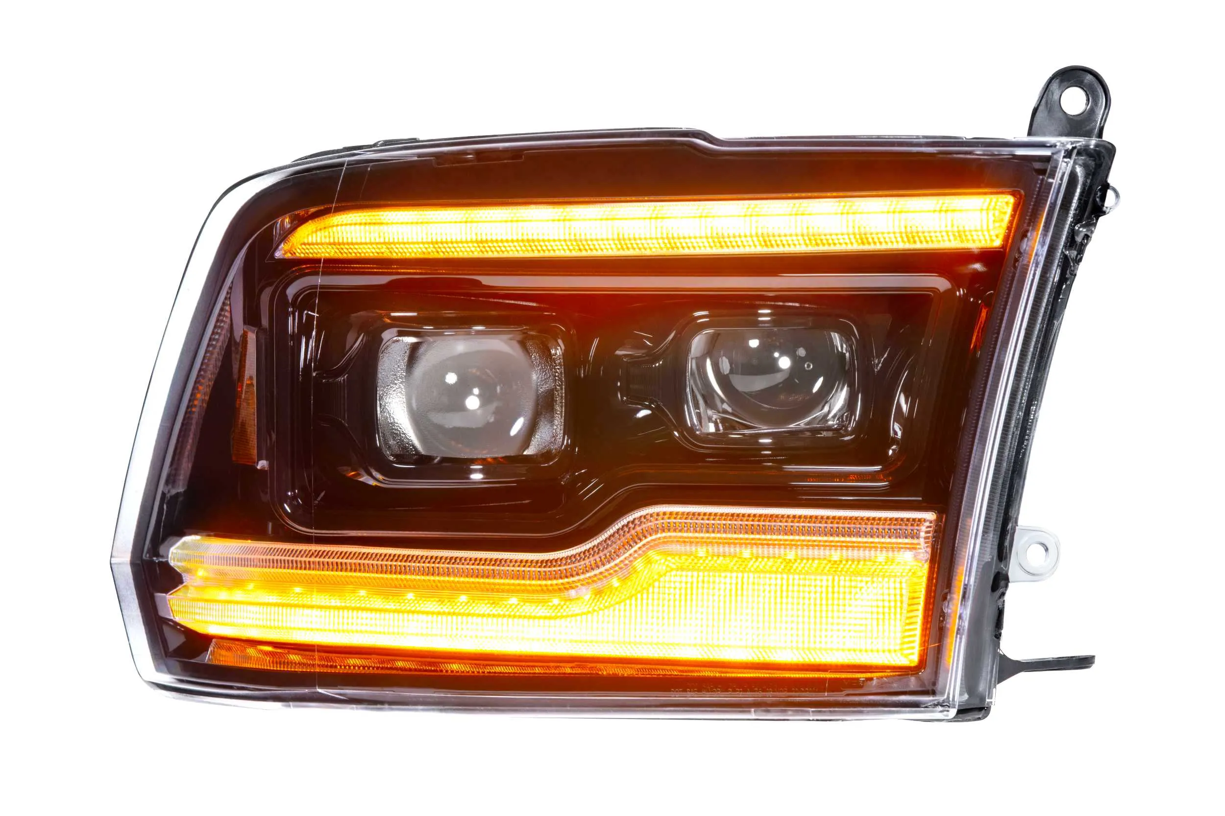 Dodge Ram (09-18): XB LED Headlights Amber DRL