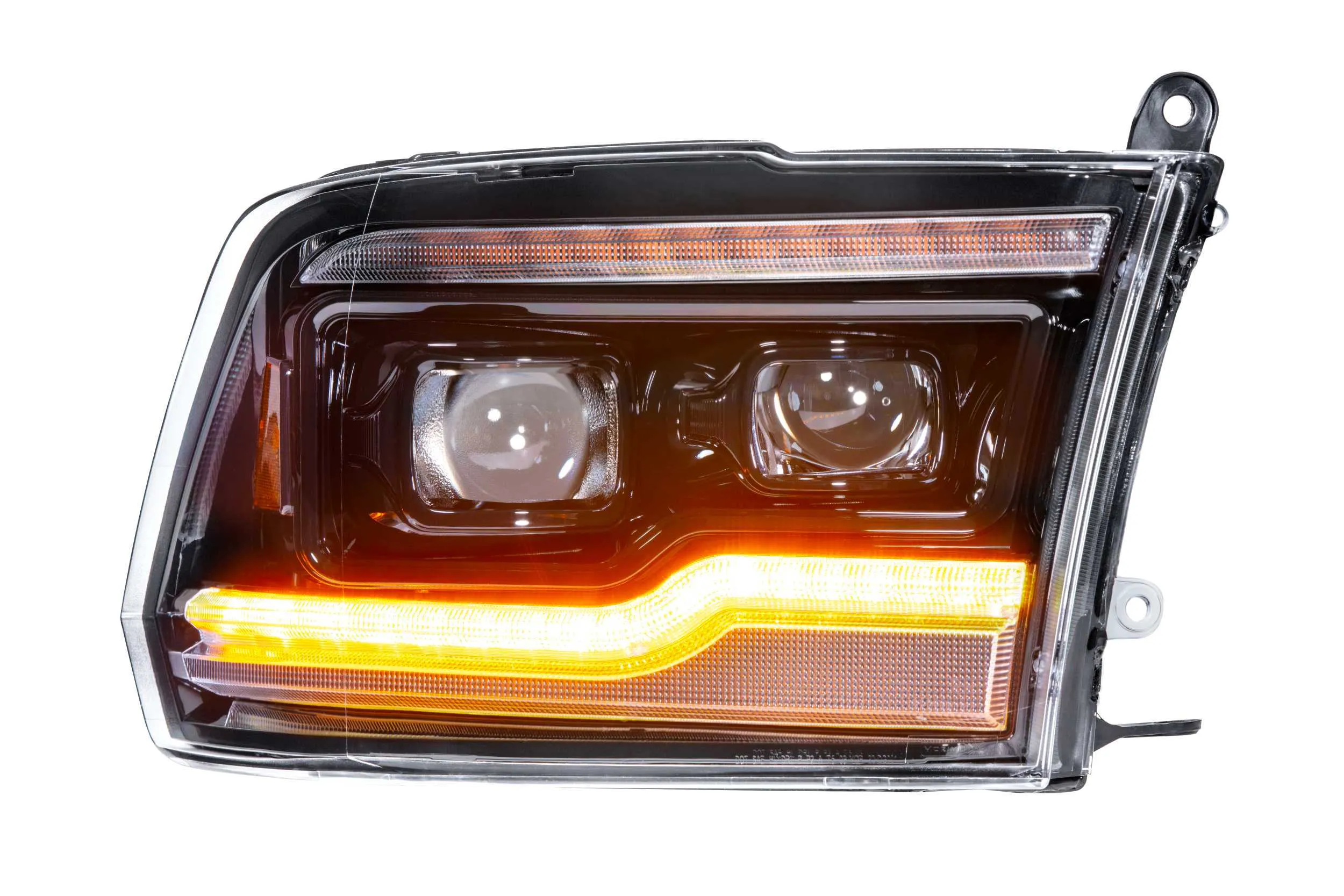 Dodge Ram (09-18): XB LED Headlights Amber DRL