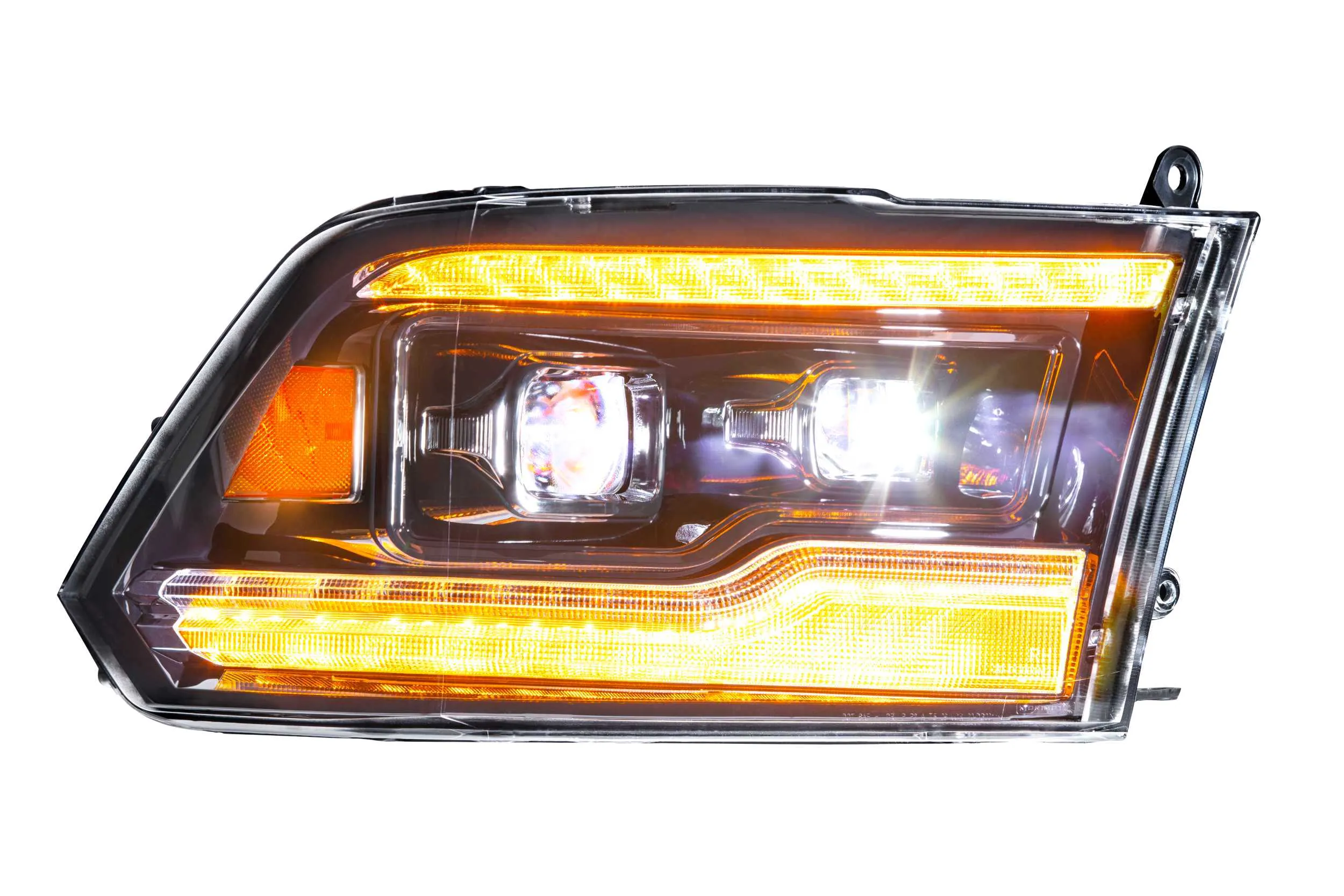 Dodge Ram (09-18): XB LED Headlights Amber DRL