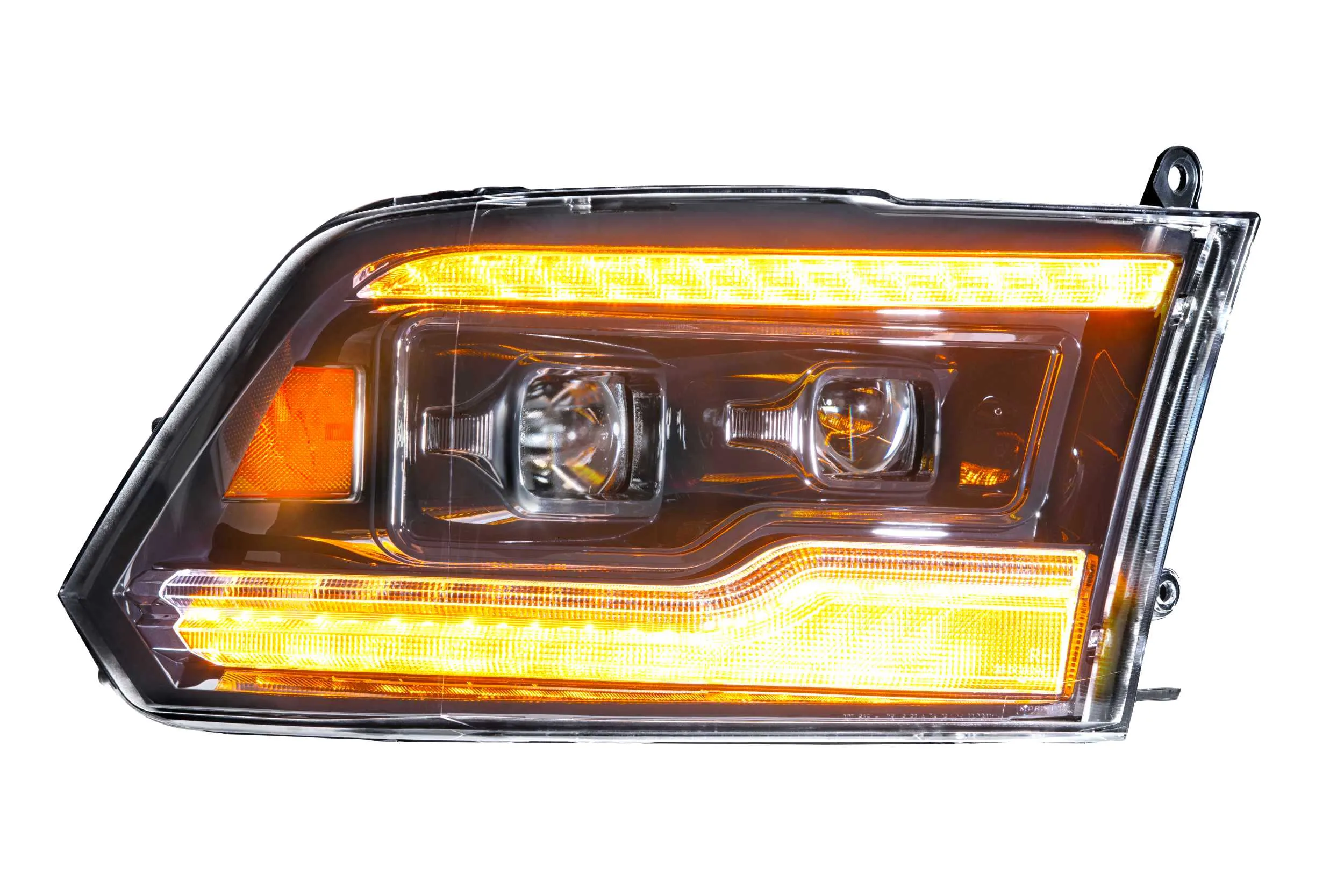 Dodge Ram (09-18): XB LED Headlights Amber DRL