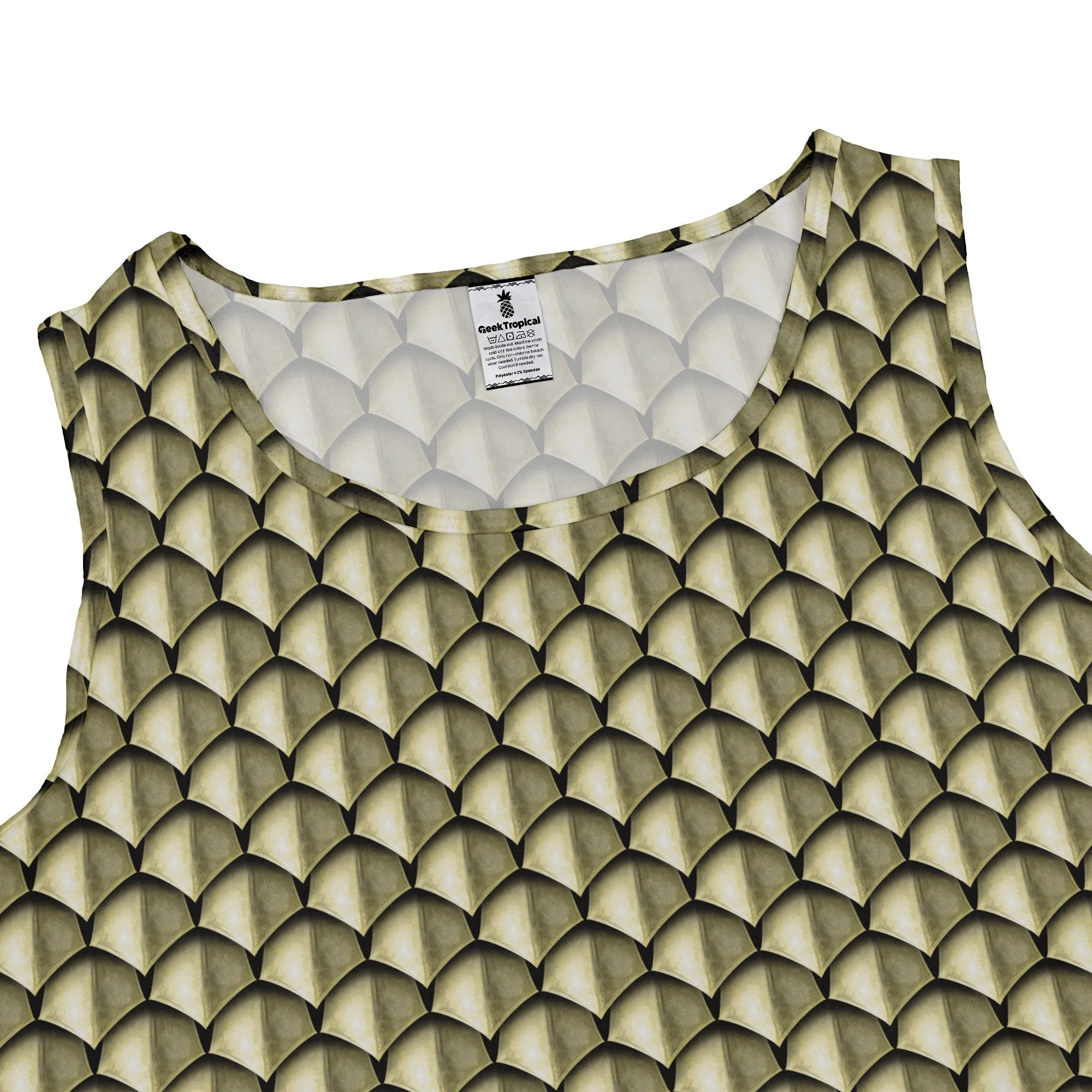 Dragon Scales Gold Dnd Dress