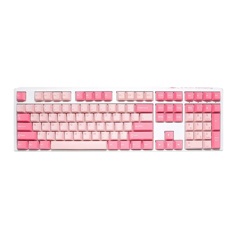 Ducky Mechanical Wired Gaming Keyboard One 3 Pink