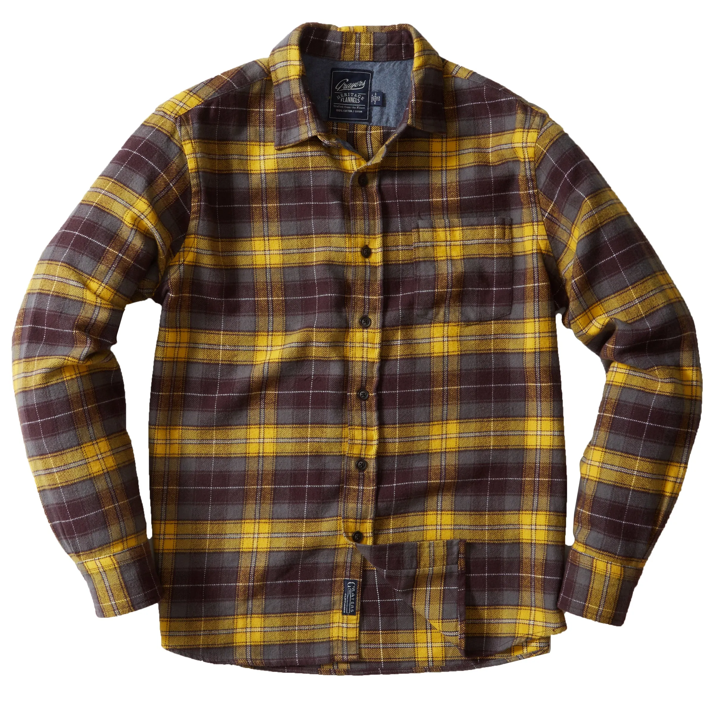 Durango Heritage Flannel - Gray Spruce Plaid