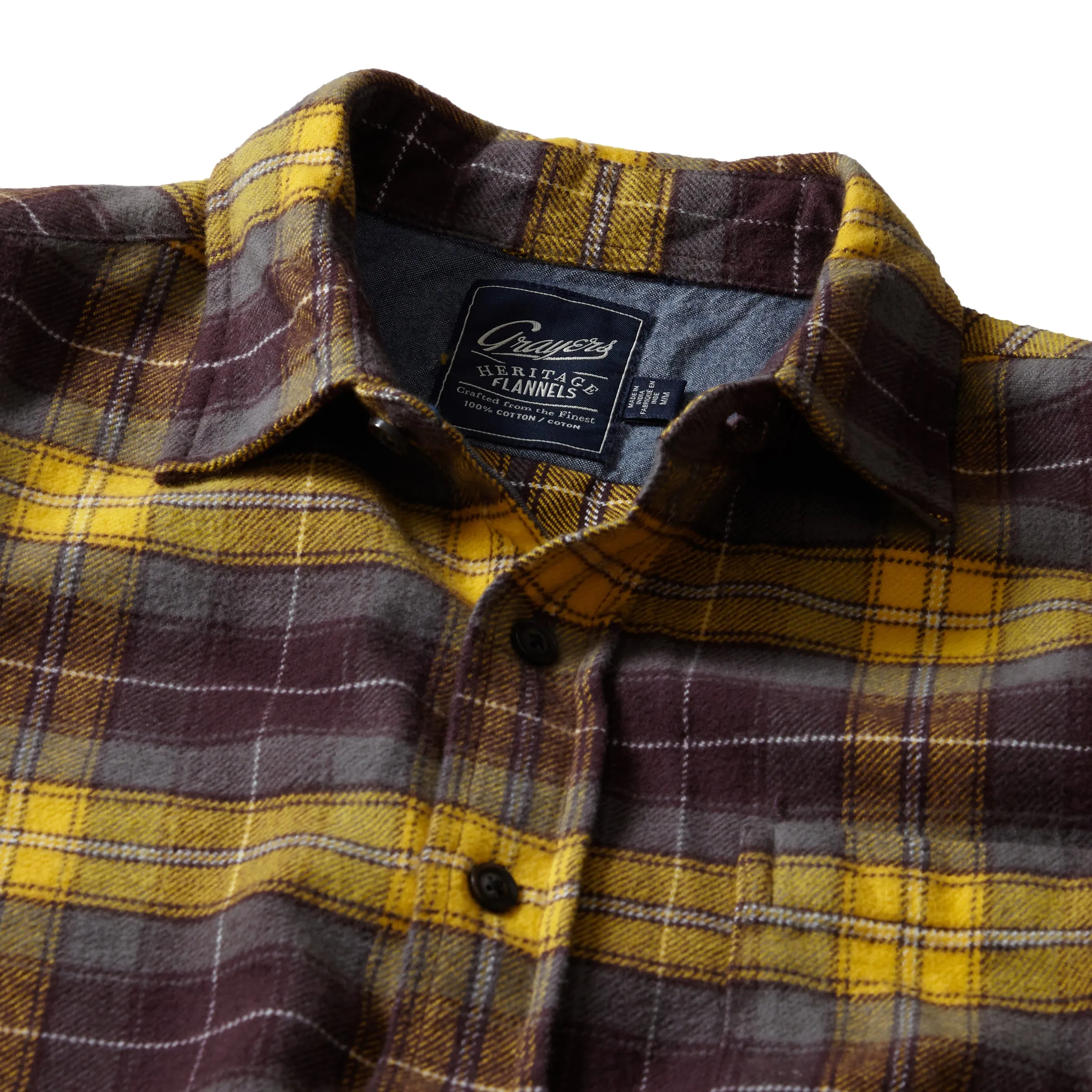 Durango Heritage Flannel - Gray Spruce Plaid