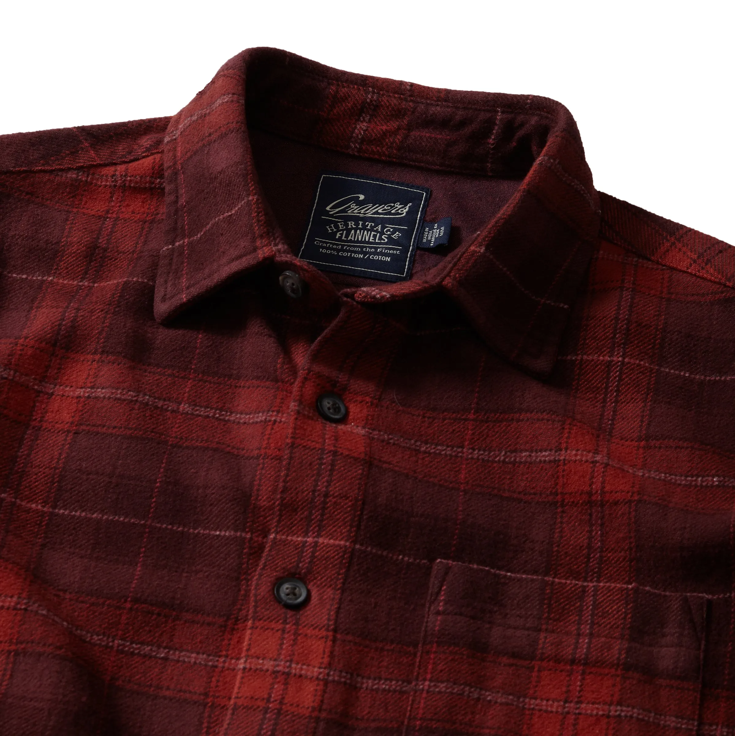 Durango Heritage Flannel Shirt - Red Clay