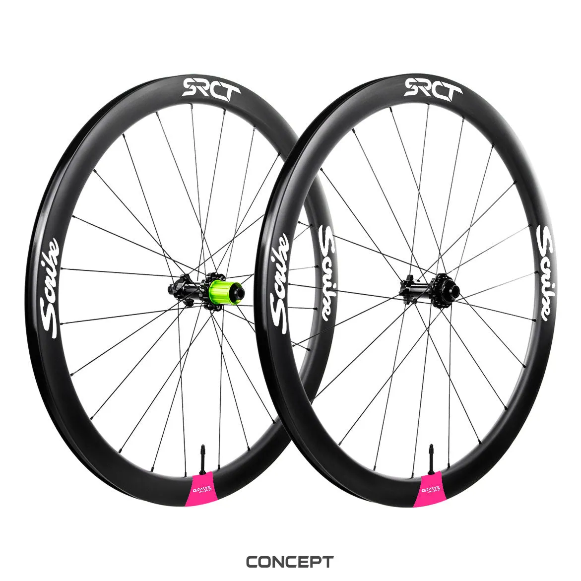 Gravel Wide   40 700 CD Carbon Wheelset (1,429g)