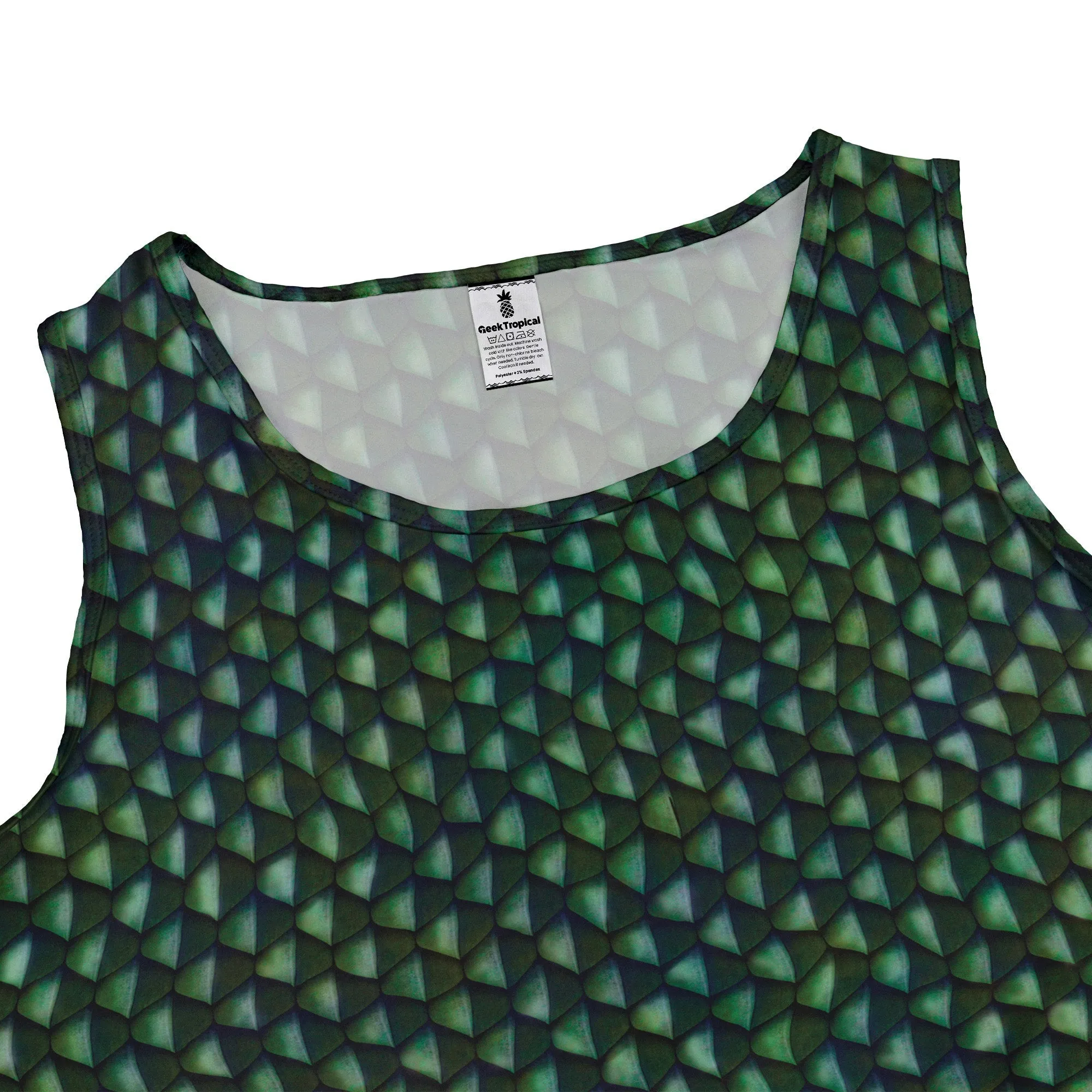 Green Dragon Scales Dress