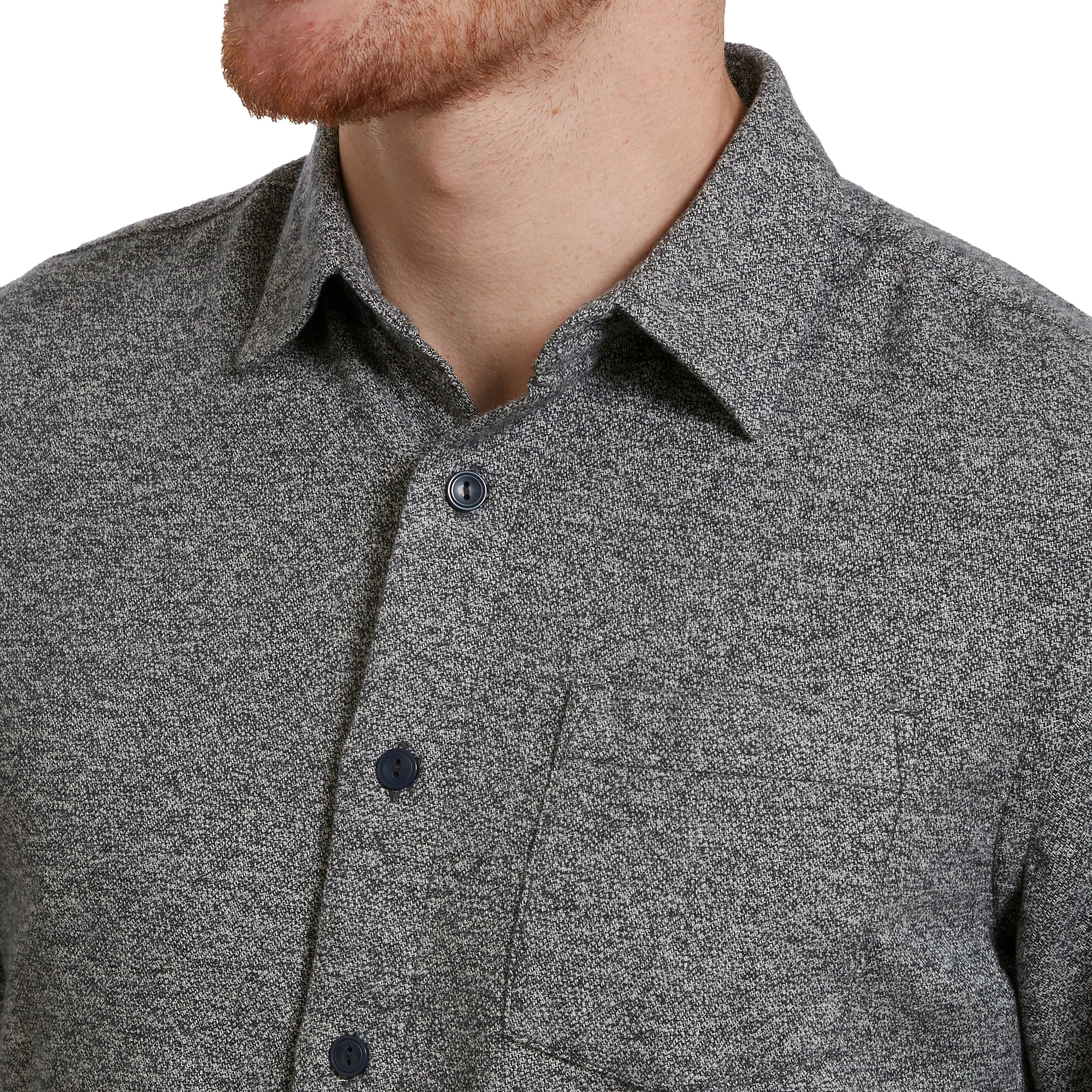 Harrison Heritage Flannel - Gray Jaspe