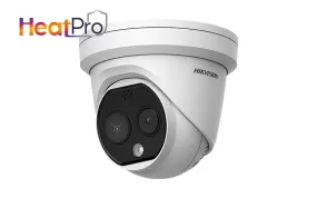 Hikvision DS-2TD1217-2/PA Thermal and Optical Network Turret Camera