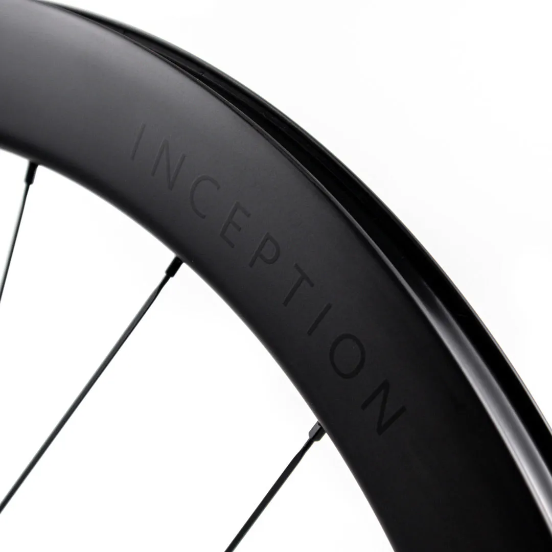 Inception 50-D Carbon Wheelset (1,643g)