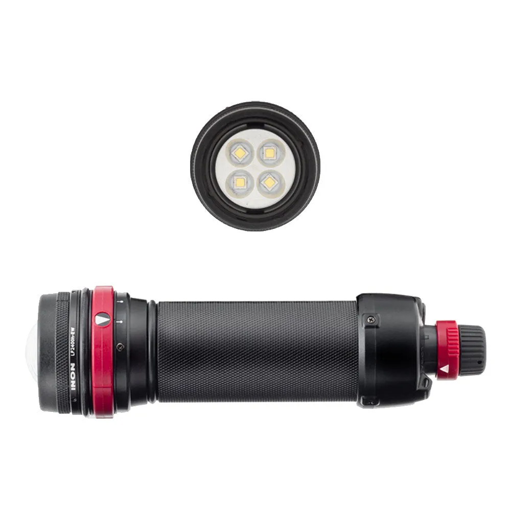 INON LF2400h-EW LED Flashlight (2,400 Lumens, 100° Beam)