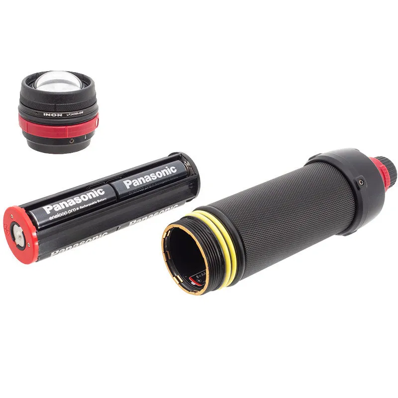 INON LF2400h-EW LED Flashlight (2,400 Lumens, 100° Beam)