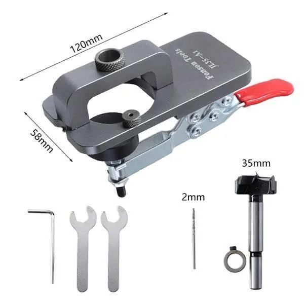 Levoite™ 35MM Concealed Hinge Boring Jig