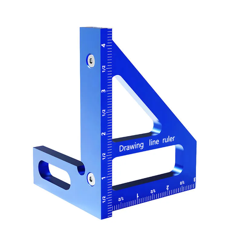 Levoite™ 3D Multi-Marking Square Protractor Miter Triangle Ruler Layout Measuring Tools