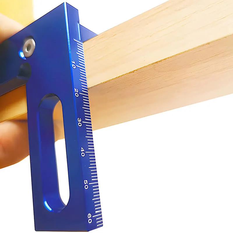 Levoite™ 3D Multi-Marking Square Protractor Miter Triangle Ruler Layout Measuring Tools