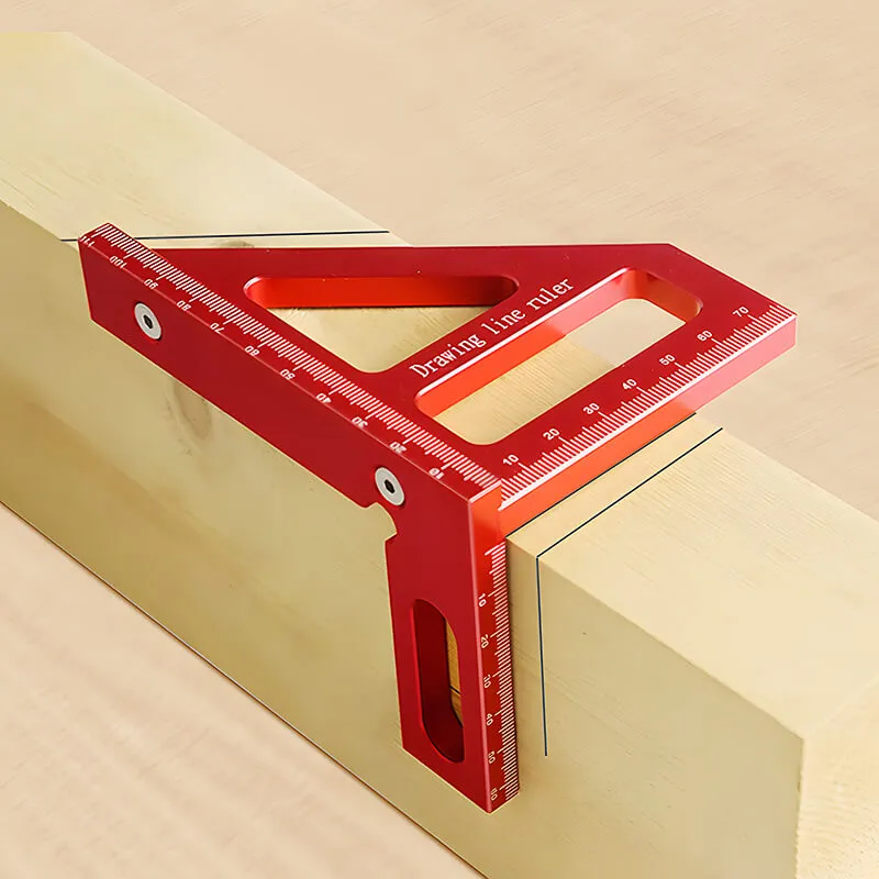 Levoite™ 3D Multi-Marking Square Protractor Miter Triangle Ruler Layout Measuring Tools