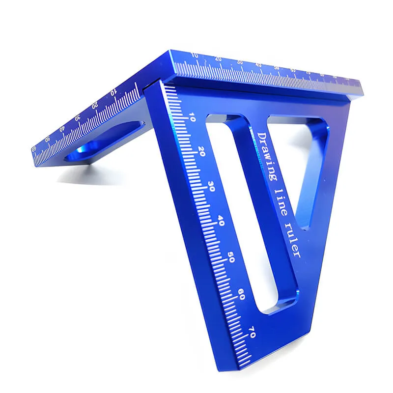 Levoite™ 3D Multi-Marking Square Protractor Miter Triangle Ruler Layout Measuring Tools