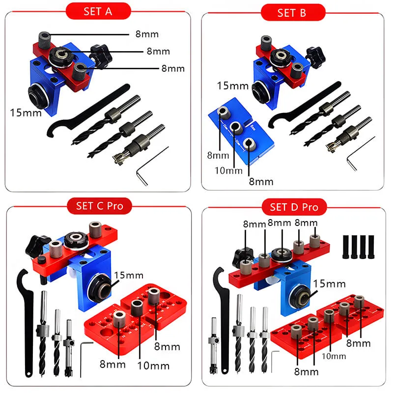 Levoite™ Precision Doweling Jig Kit System