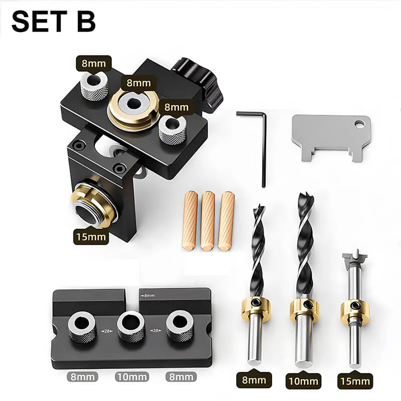 Levoite™ Precision Doweling Jig Kit System