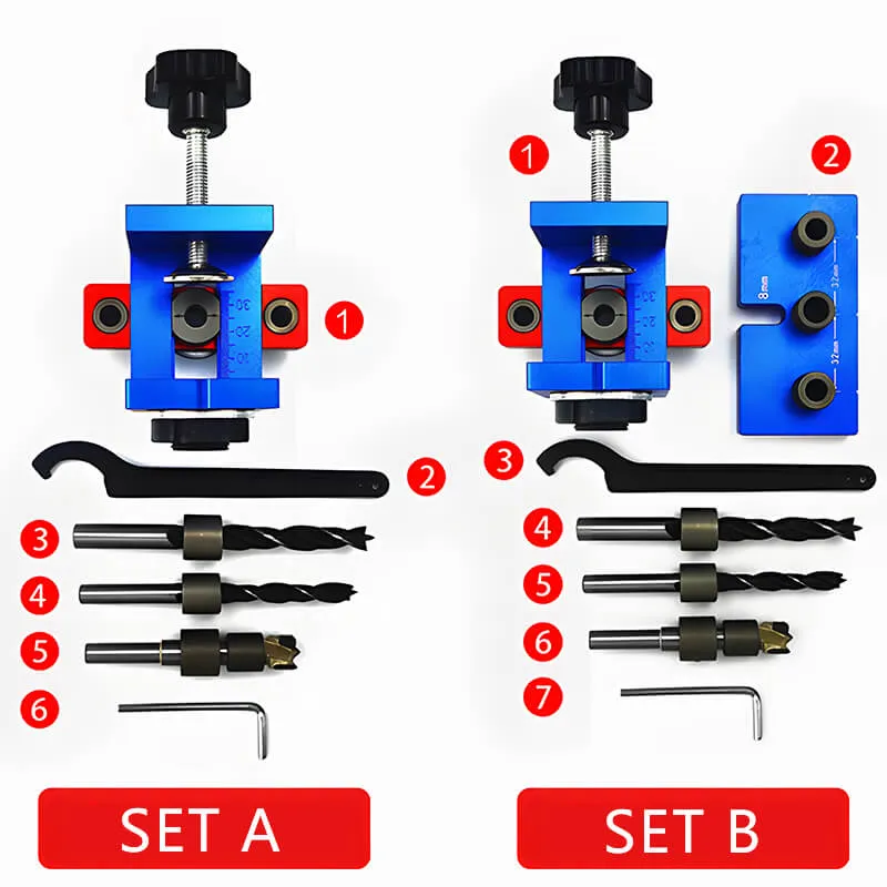 Levoite™ Precision Doweling Jig Kit System