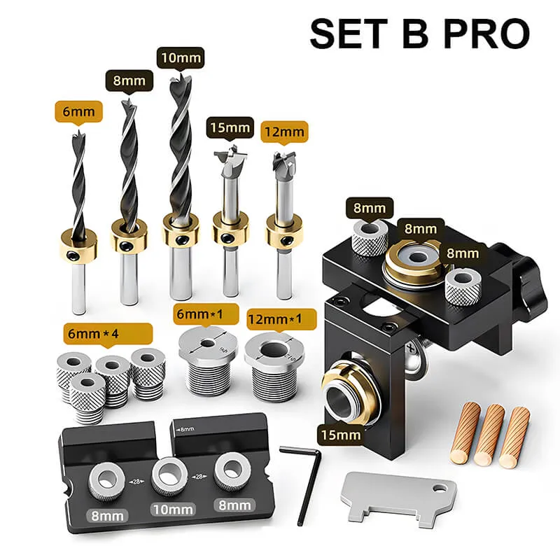 Levoite™ Precision Doweling Jig Kit System