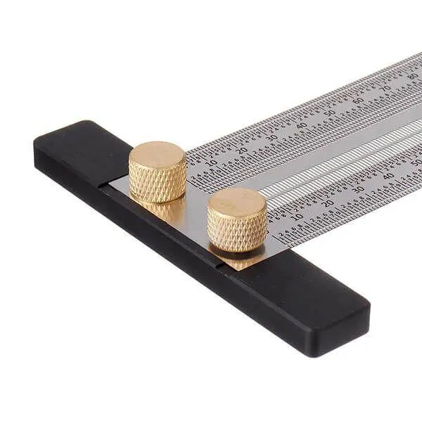 Levoite™ Pro T-Rules Measure Marking Scribing Ruler for Woodworking