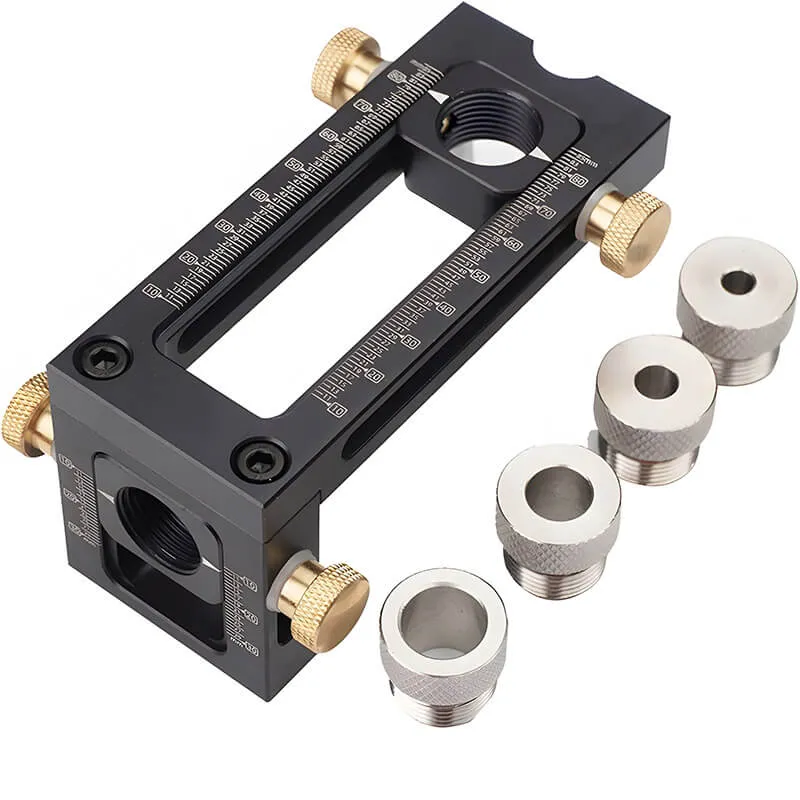 Levoite™ Universal Cross Dowel Flat Head Screw Jig