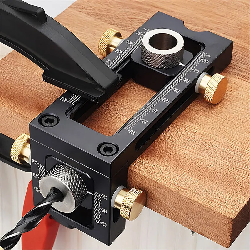 Levoite™ Universal Cross Dowel Flat Head Screw Jig