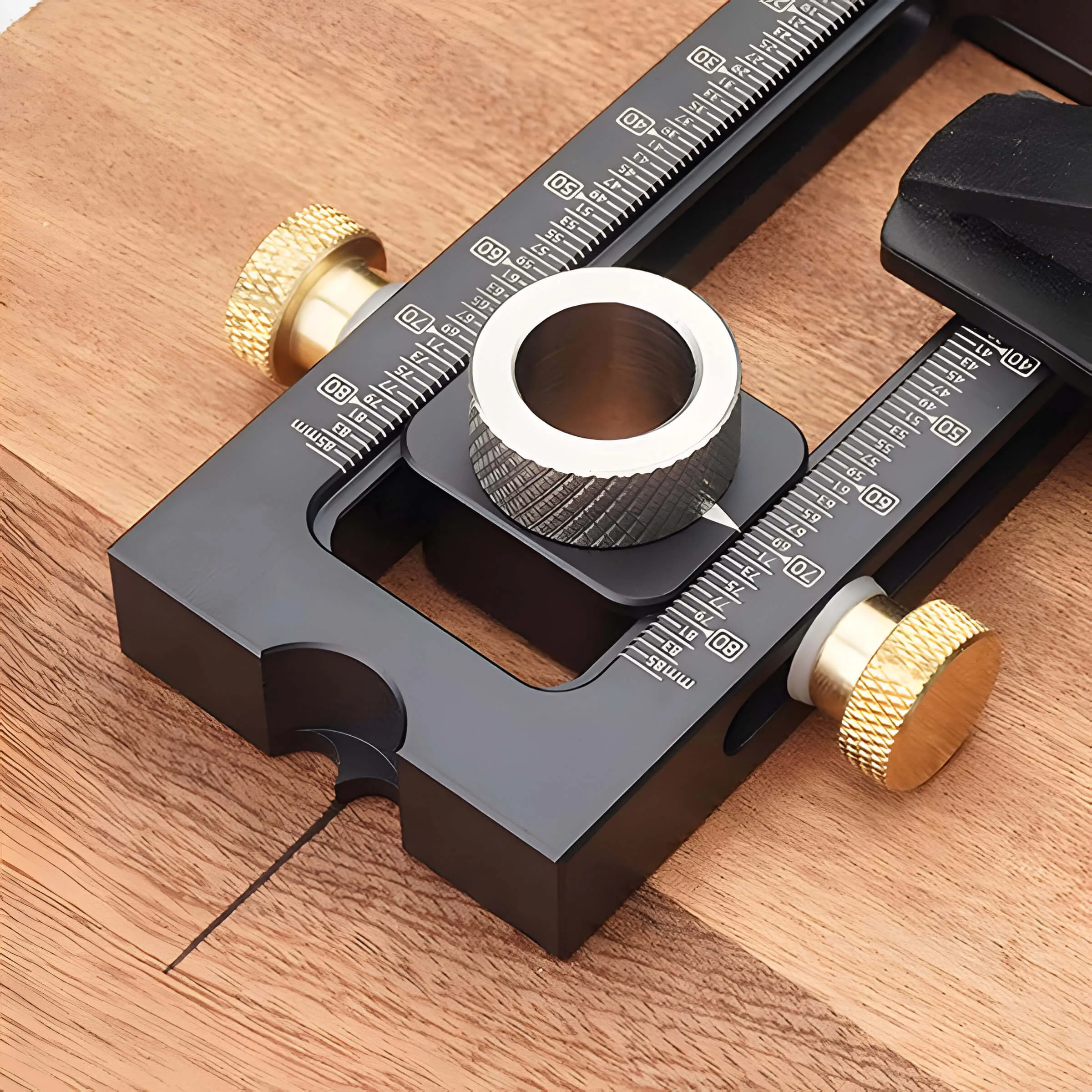 Levoite™ Universal Cross Dowel Flat Head Screw Jig