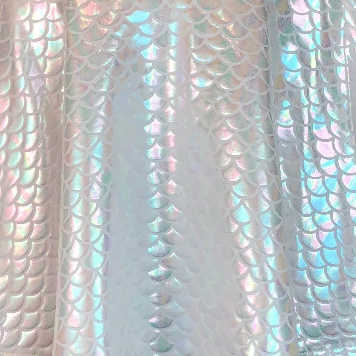 Mermaid Scales Bralette Holographic