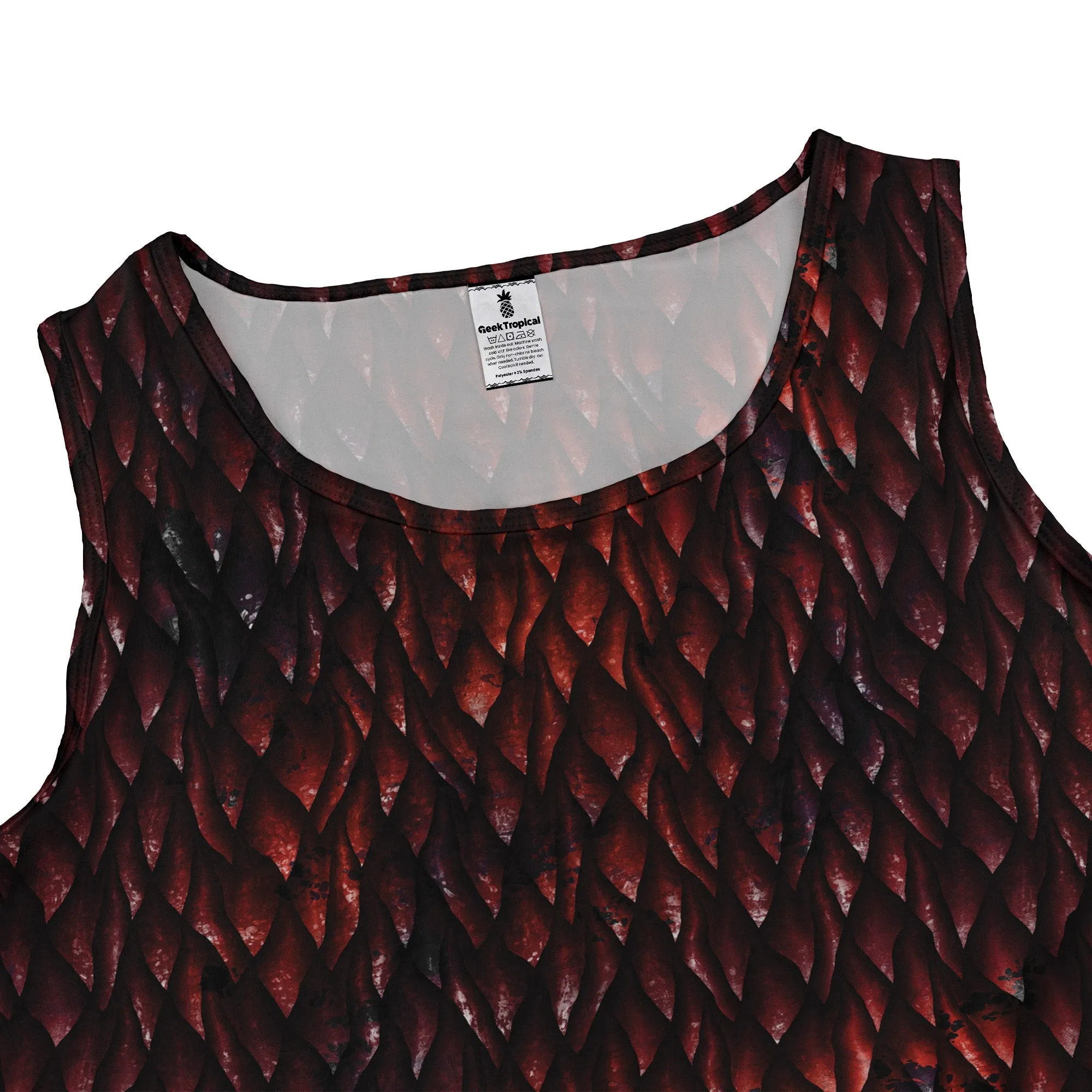 Red Dragon Scales Dnd Dress