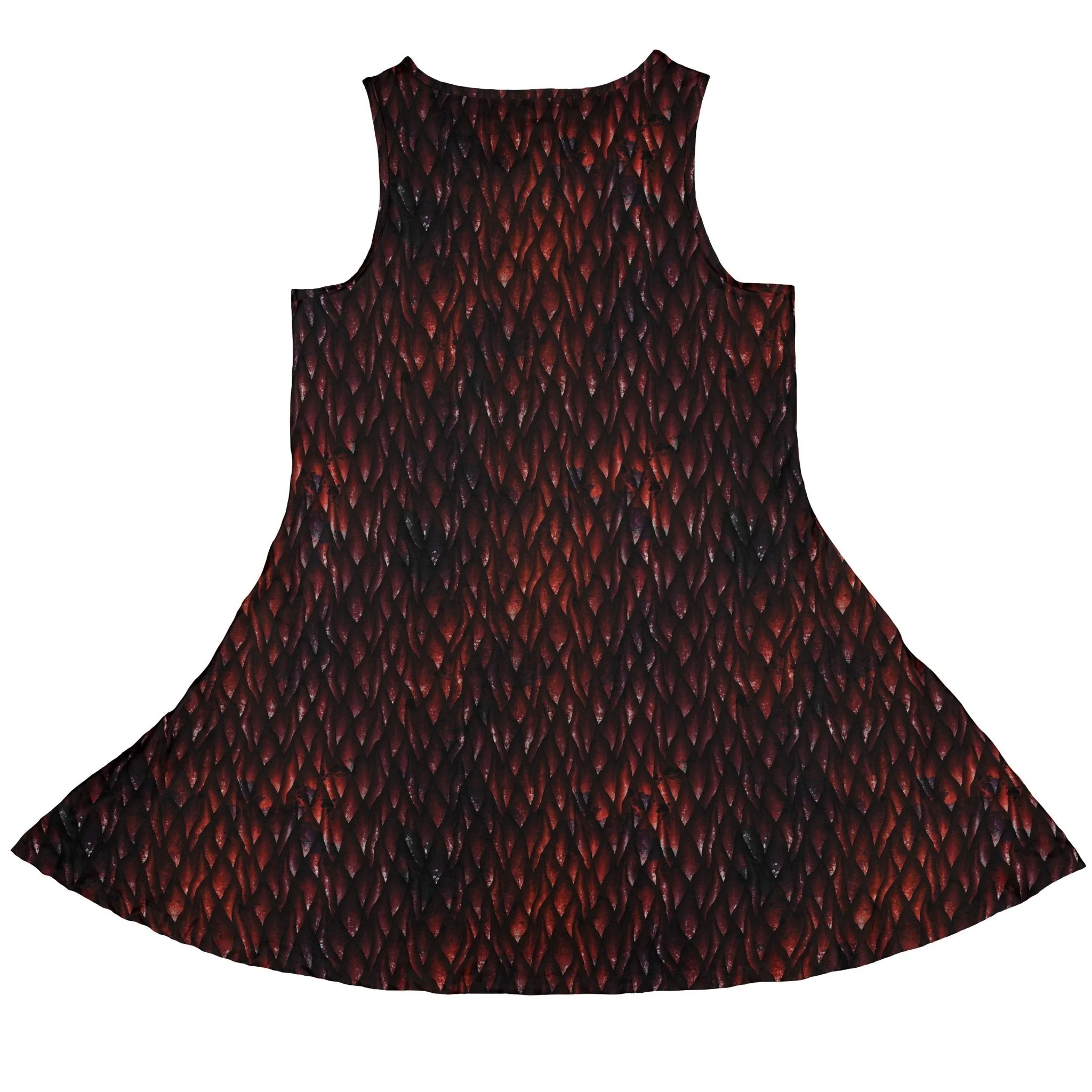 Red Dragon Scales Dnd Dress