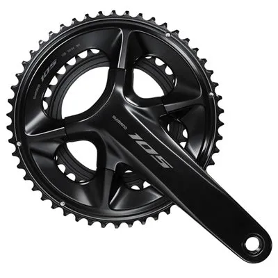 Shim Ckst,105,165,52/36 Fc-R7100,Double,12 Spd Black 105 R7100 Series 12-Speed Crankset  Crankarm