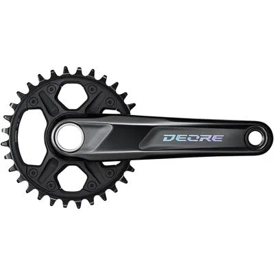 Shim Ckst,Deore,175,12Spd Fc-M6120-1,W/32T,Black Deore M6120 12-Speed Crankset  Crankarm